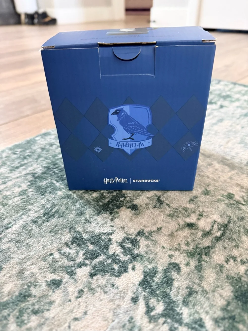 Starbucks Harry Potter Blue Ravenclaw crest Ceramic Lidded Mug